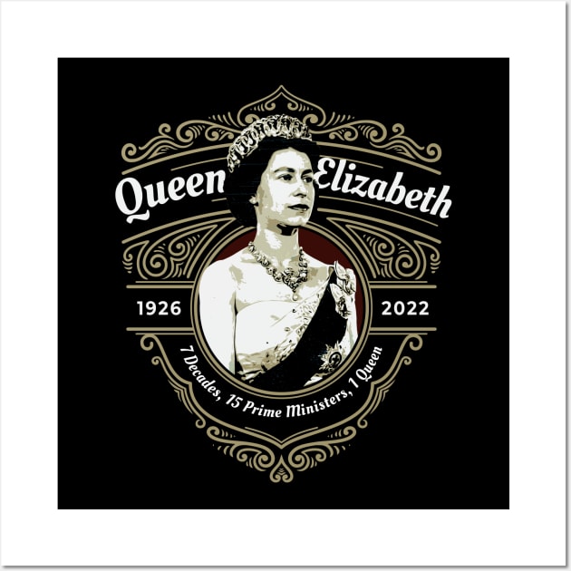 Our Queen Rip Wall Art by PRESENTA